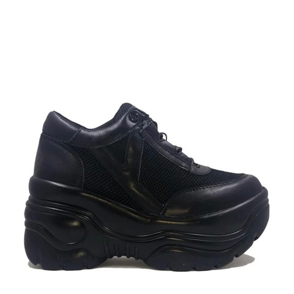 YRU MATRIXX - BLACK platform sneaker - Picture 5 of 5